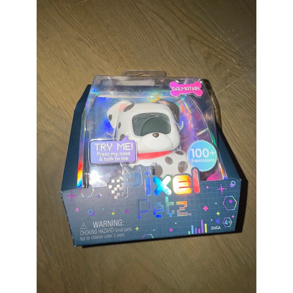 MGA Pixel Petz Dalmatian Interactive Digital Pet 100+ Expressions NEW
